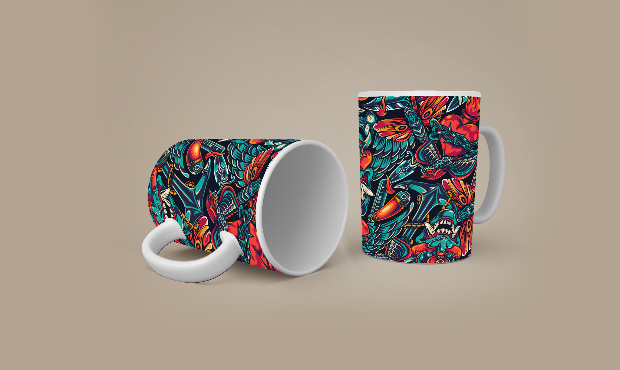 Find & download the most popular coffee mug psd on freepik ✓ free for commercial use ✓ high quality images ✓ made for creative projects. Mug Mock Up Template For Free Download Free Psd