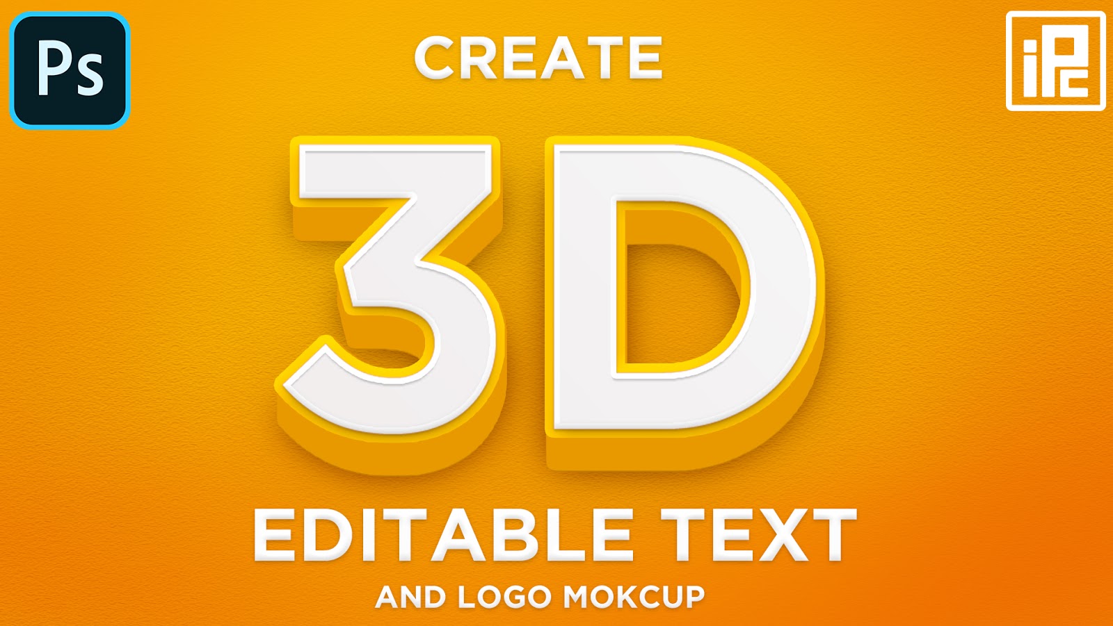 How to convert a custom shape to a 3d object in photoshop ; Create 3d Text Without Applying 3d Effect In Photoshop 3d Text And Logo Mockup Tutorial In Photoshop Illphocorphics Illphocorphics