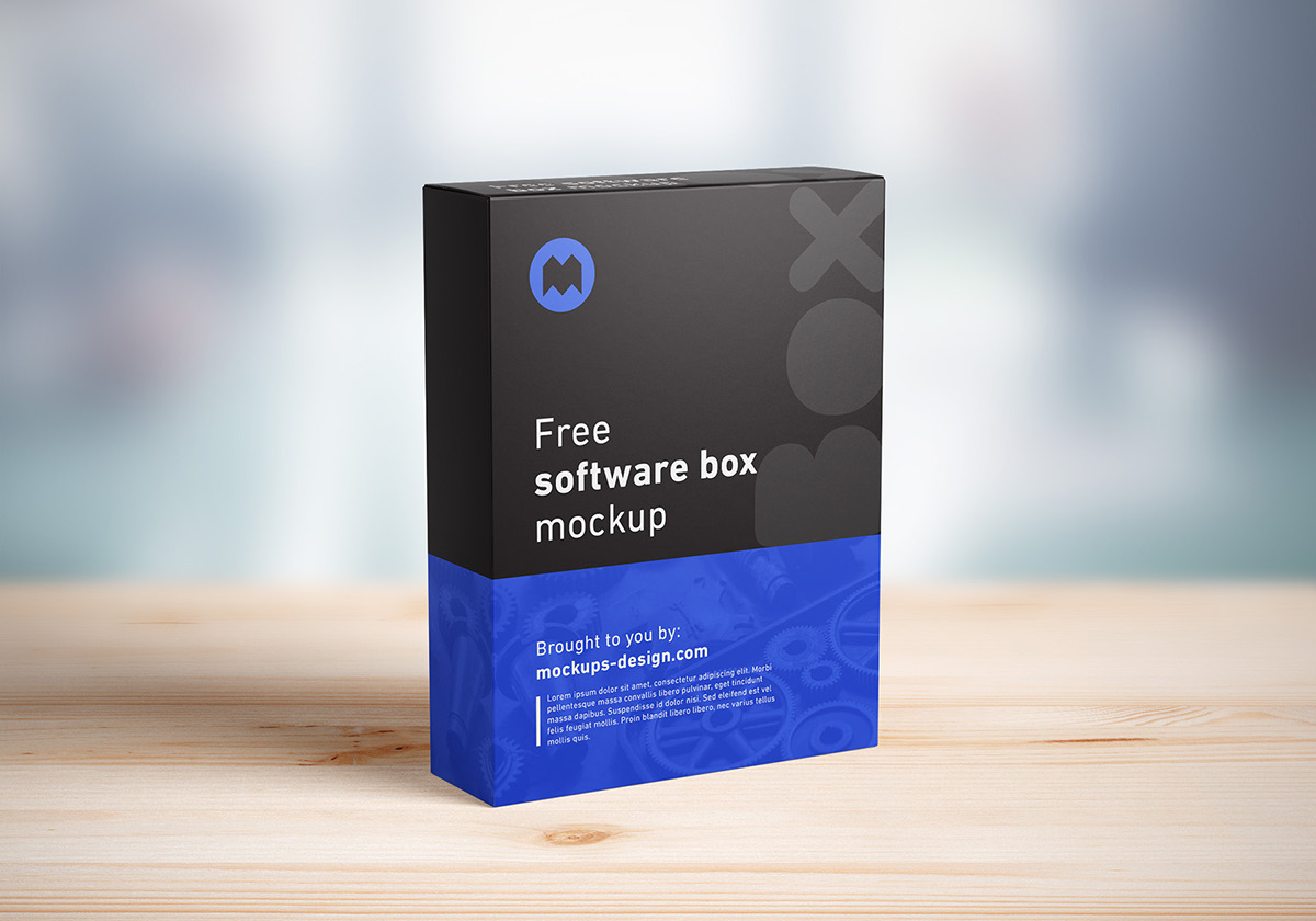 Awesome psd mockup featuring a pizza box packaging, this mockup is great for pizza packages or other types of design, comes in a psd file with smart layers and . 140 Best Software Box Mockup Templates Free Premium