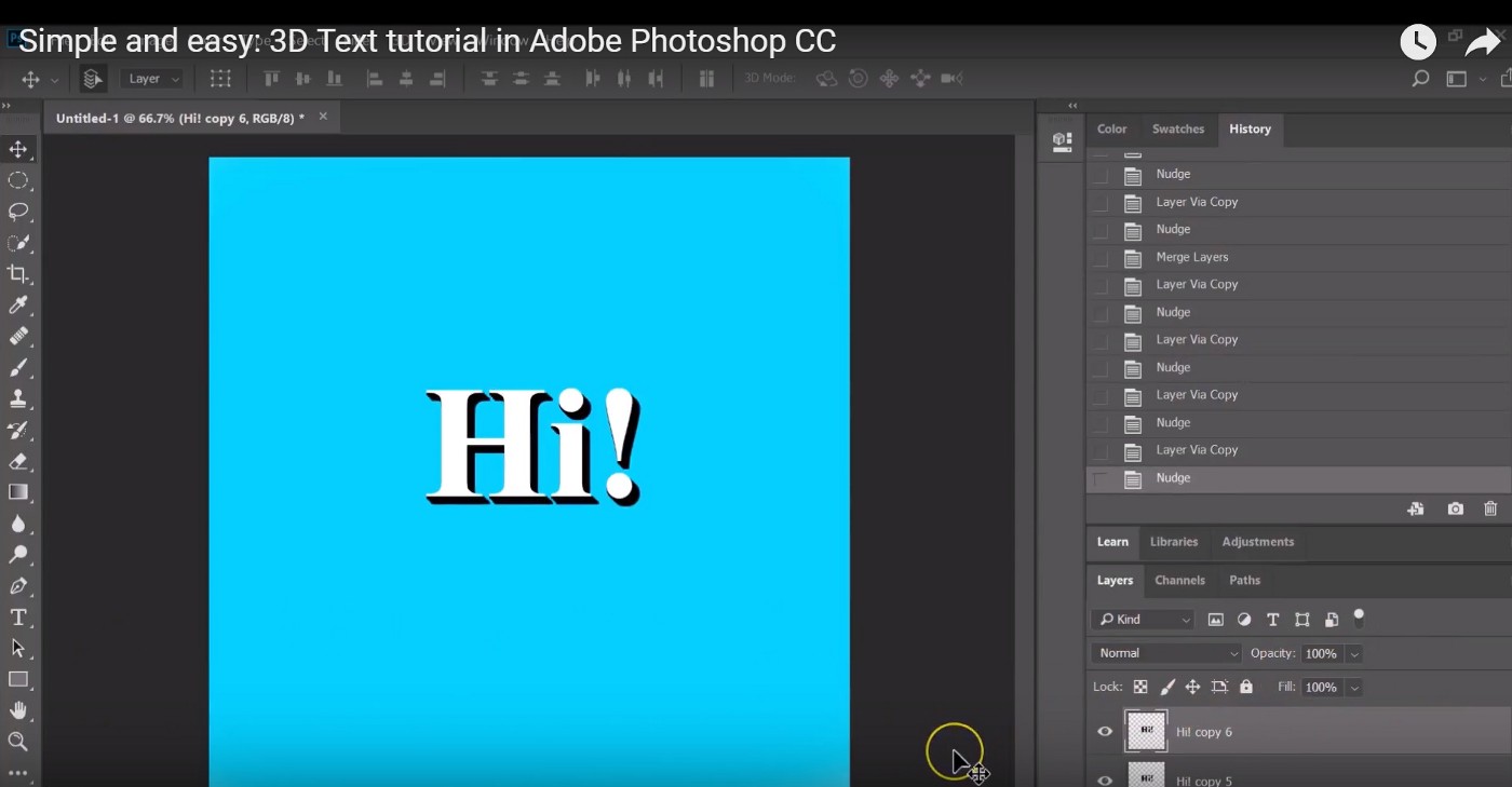 Create a new file with the text you'd like to turn into a 3d image. Photoshop Tutorial 3 3d Text In This Post I Will Guide You Through By Productive Grind Medium