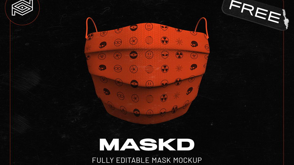 28+ Download Face Mask Template Psd Free&nbsp;Mockup