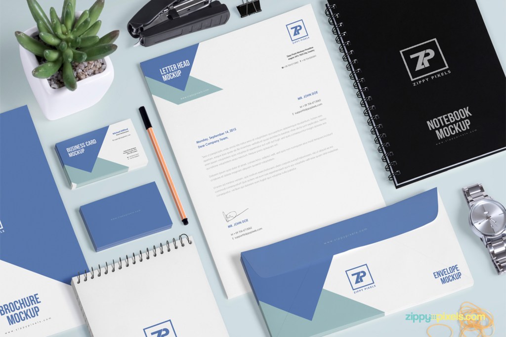 49+ Download Behance Stationery Mockup Free&nbsp;Psd