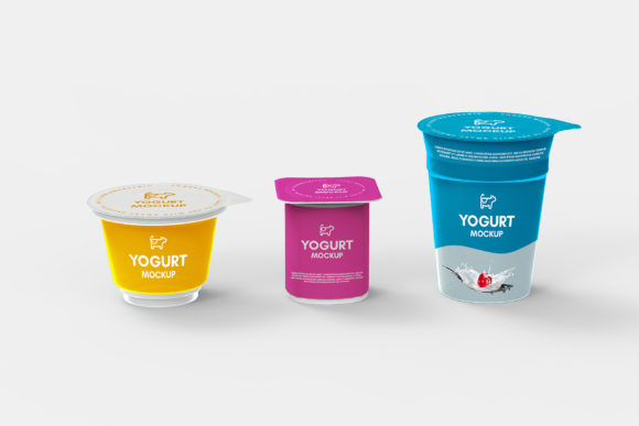 15+ Download Yoghurt Mockup&nbsp;Psd