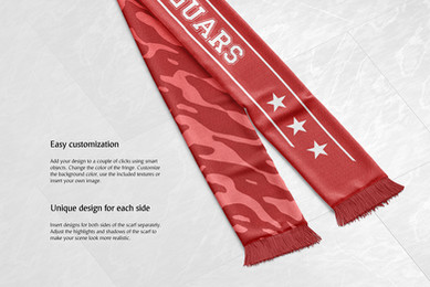 Scarf mockups are utilized to show your scarf plan in an increasingly special manner amid sports or special events. Free Scarf Mockup Free Psd Mockup Download For Adobe Photoshop By Rebrandy